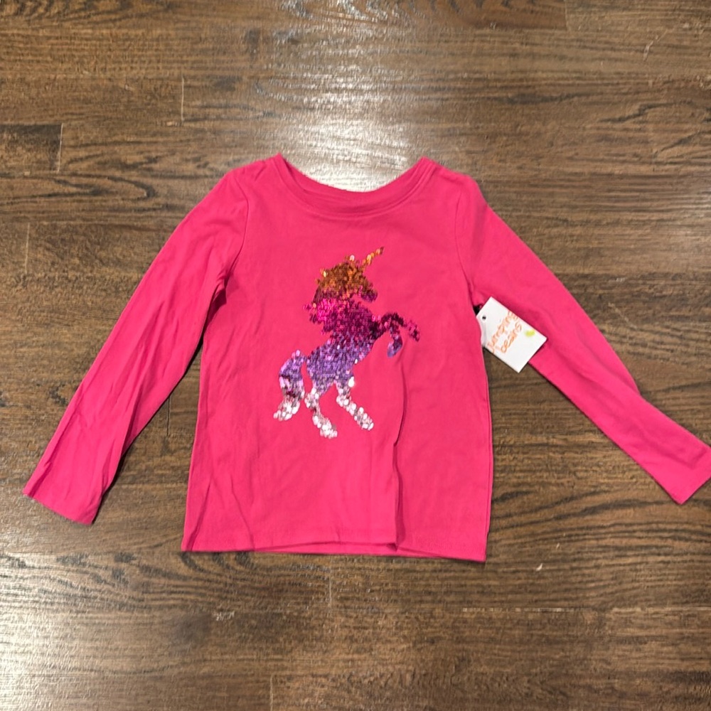 NEVER WORN! Jumping Beans Unicorn tshirt - 4T